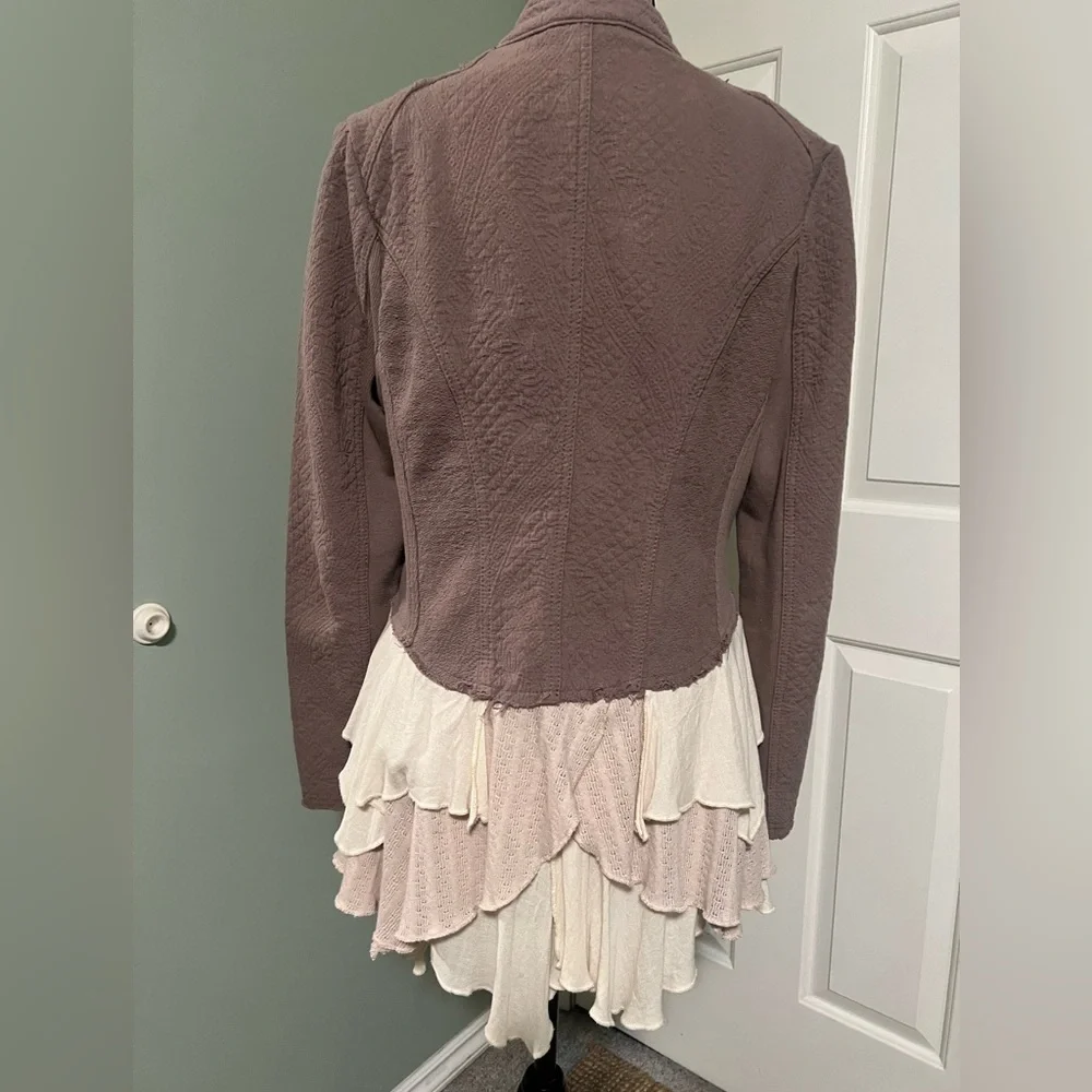 Free People Military Ruffles Jacket - Picture 12 of 13